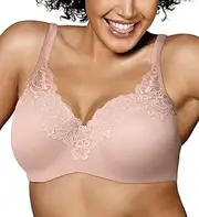Playtex Women's Secrets Body Revelations Underwire Bra with Lace Accents