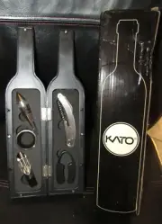 Wine Bottle Opener Gift Corkscrew Stopper Aerator Pourer by Kato New
