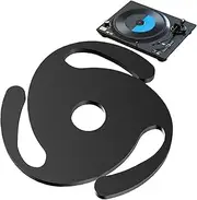 Vinyl Record Adapter - 45 RPM Turntable Adapter, Center Insert | Solid Aluminum Spindle Converter for LP Record Player, Lightweight Turntable Parts for DJ Home Audio Gear