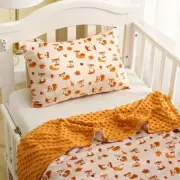 Kid Toddler Pillow Cute Animal Print Soft Flat Plush Pillow 19x13in Indoor Decor