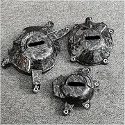 Engine Timing Part Covers Motocross Parts Engine Protection Cover Set for Honda CBR650R 2021-2023 CB650R 2021-2023 Engine Guards Starter Cover(Honeycomb Print)