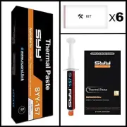 SYY PC Thermal Paste Kit, 80 Grams (Two 40g Tubes Plus 6 Application Kits)