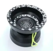 Unresponsive YoYo Professional Trick Magic CNC Yo-Yo Anodized Metal Black Matrix
