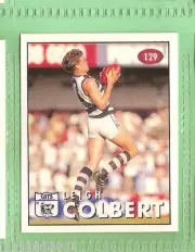 1996 AFL SELECT STICKER #129 LEIGH COLBERT, GEELONG CATS