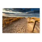 Sand Path to North Sea Print 100% Australian Made 90 x 60cm (Acrylic)