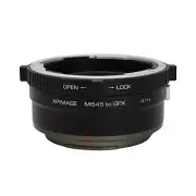 XPimage M645-GFX 0.71x Locking Adapter for Mamiya 645 Lens to Fuji GFX 100S 50S