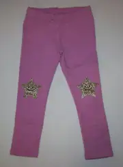 New Gymboree Cosmic Club Pink Happy Sparkle Star Leggings Pant NWT 3T 4T 5T
