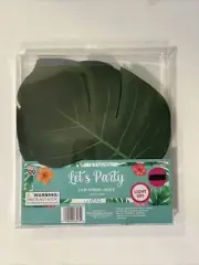 8 Tropical 7” Leaf String Lights 6.5 Ft. New