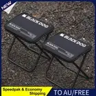 AU Outdoor Folding Stool 600D Oxford Cloth Camping Fishing Chair for Subway Queu