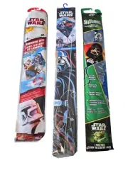 3 Star Wars Kites 2 Darth Vader 1 Storm Trooper Kite NEW FACTORY SEALED