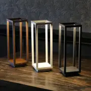 IP54 impermeável Cordless LED Table Lamp com Touch Sensor, 3 níveis de brilho,