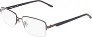 [Flexon] H6084 202 Matte Coffee 54/17/145 Men's Glasses, 202 Matte Coffee, 54/17/145
