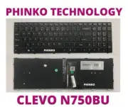 NEW US Backlight Keyboard for CLEVO N750BU CVM15F23USJ430A 6-80-N7500-012-1HA