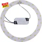 1-Packled Panel Ceiling Light Fixtures 18W 5730 SMD Circle Annular round Retrofi