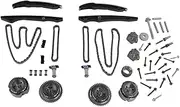 Ford Camshaft Drive Kit, Camshaft VCT Phasers/Chains/Chain Guides/Hardware/Tensioners/Tensioner Arms/Sprocket, Ford Coyote, Ford Mustang 2011-14, Kit (M-6004-A504)