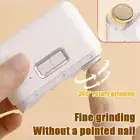Electric Nail Trimmer and Grinder with LED Light Nail Clipper Cutter, Baby Adult