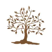 Willow & Silk Laser Cut 50cm Rustic Tree of Life/Nature Wall Art/Indoor Decor