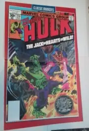 Hulk Poster #75 Incredible Issue 214 Hulk vs Jack of Hearts Ernie Chan