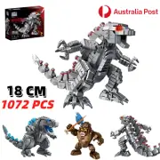 1072PCS Godzilla Kong Building Blocks DIY Bricks Action Figure Kid Toy Gift AU