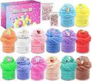 Butter Slime Kit 14pack for Party Favors, Scented, Soft and Non-Sticky, Birthday Gifts for Girl Boys, Stress Relief Slime Bulk for Easter Egg Basket fillings