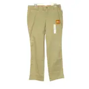 New Dockers Women's Size 14M Soft Khaki Truly Slimming Straight Leg Pants NWT