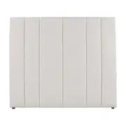 Soho Double Bedhead - White Boucle