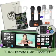 TJ B2 Karaoke Machine + TMW-100W Mic + Book + Remote + Club button + Rhythm Box