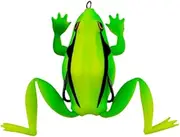 Generic Frog Bait for Bass, with Hooks, Light Soft Trout Pike for Fresh Water, Water