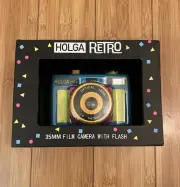 Holga Retro 135FC 35mm Film Camera w/ Flash Retro “Neon” Retro - Brand NEW