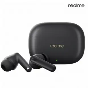 【realme】Buds T300 長續航降噪藍牙耳機(動感黑)