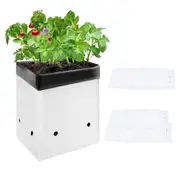 10Pcs PE Seeding Nursery Bags Plant Grow Bags Pot Garden Yard Planting Pouch Tool