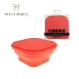 【MARCUS＆MARCUS】 果凍矽膠摺疊保存盒-紅