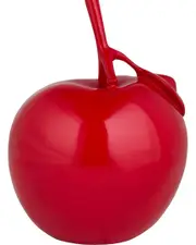 Finesse Decor Solid Color Apple Sculpture