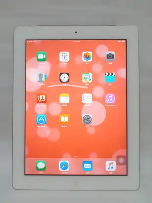 Apple iPad 4  WiFi上網 9.7吋螢幕 16GB平板電腦 二手 九成新 台灣公司貨 使用功能正常 已過原廠保固期