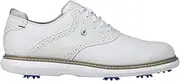 [FootJoy] Men's Traditions Golf Shoe, White/White, 11 X-Wide