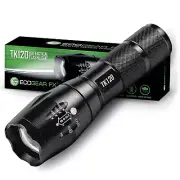 EcoGear FX LED Tactical Flashlight - TK120 Handheld Light with 5 Light Modes,...