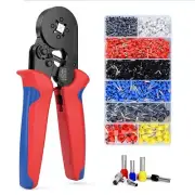 Crimper Crimping Hand Pliers Terminals Cable Connector Ratchet Crimping Tool Kit