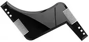 Beard Shaper,Beard Styling Shaping Template Comb Tool Symmetry Trimming Shaper Stencil,Double-sided Beard Comb Facial Hair Trimmer for Men