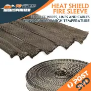 Heat Shield Sleeve Wrap Fuel Line Hose Spark Plug Boot Cover Thermal Protection