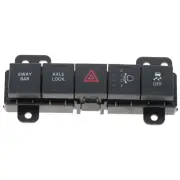 07-10 JEEP WRANGLER JK DASHBOARD HAZARD WARNING SWITCH OEM NEW MOPAR 4602512AH (for: Jeep)