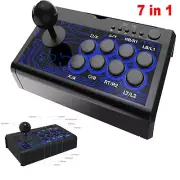 7in1 Wired Rocker Arcade Fighting Analog Stick For / PC/ Android Game