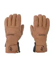 Volcom Gaaas Gore-Tex Men's Winter Gloves, Caramel, Small