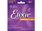 Elixir 11152: Acoustic Nano 12st Light 10-47