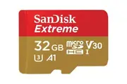 SANDISK 32GB Extreme microSD SDHC SQXAF V30 U3 C10 A1 UHS-1 100MB/s R 60MB/s W 4x6 SD Adaptor Android Smartphone Action Camera Drones