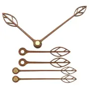 Clock Hands Kit, 3 Set Wooden Mechanism Clock Hand Parts for 10 Inch Clock, J1