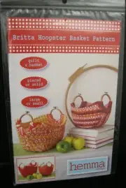 BRITTA HOOPSTER BASKET PATTERN QUILT A BASKET PIECED OR SOLID HEMMA DESIGN 2012