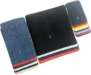 HEALSOPTHY 18pcs Denim Repair Patches for Clothing Applique Sewing Patches for Jackets Sweaters and Pants Easy to Apply DIY Repair Material