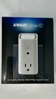 Awair Glow C Wifi Air Quality Monitor Smart Plug And Ambient Light AWAIR0PD2 New