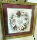 Artist Picture & Frame Home interiors By Jan Anderson Gold Ornate Frame-New