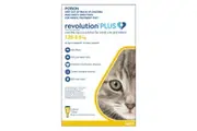 Revolution PLUS Flea, Worm & Tick Topical Prevention for Kittens 1.25-2.5kg - 3-Pack